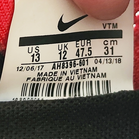 NIKE MENS FLYKNIT TRAINER UNIVERSITY RED AH8396-601 size 13 Men's sneakers shoes - Picture 4 of 16